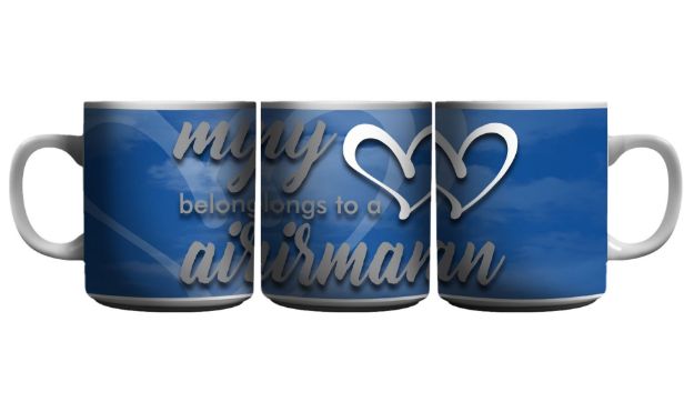 Picture of My Heart Belongs to an Airman