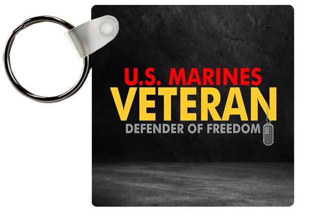 Picture of Key Chain - Marine Veteran
