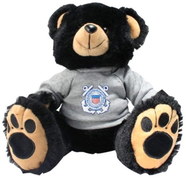 Picture of Coast Guard Plush Big Paw Black Bear