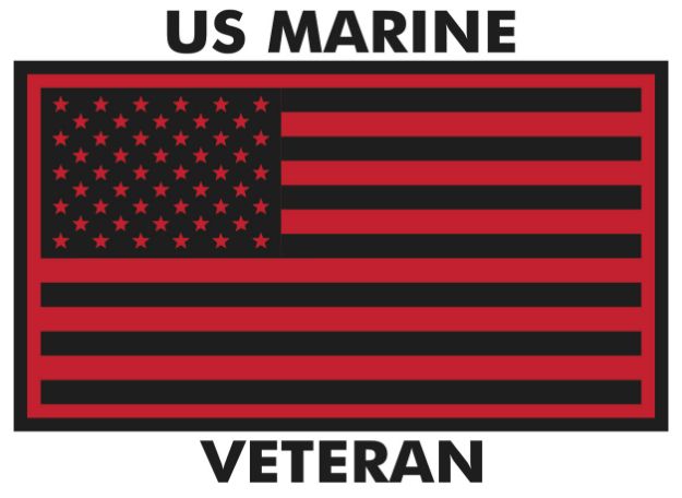 Picture of Mylar Decal - Marine Veteran