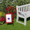 Picture of BLUE STAR GARDEN FLAG