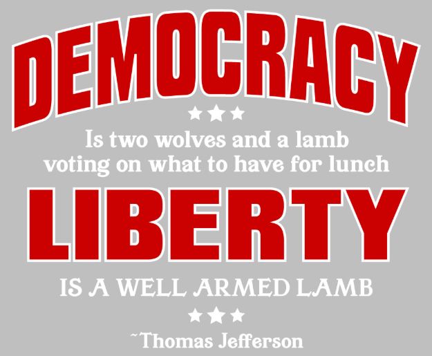 Picture of Mylar Decal - Democracy