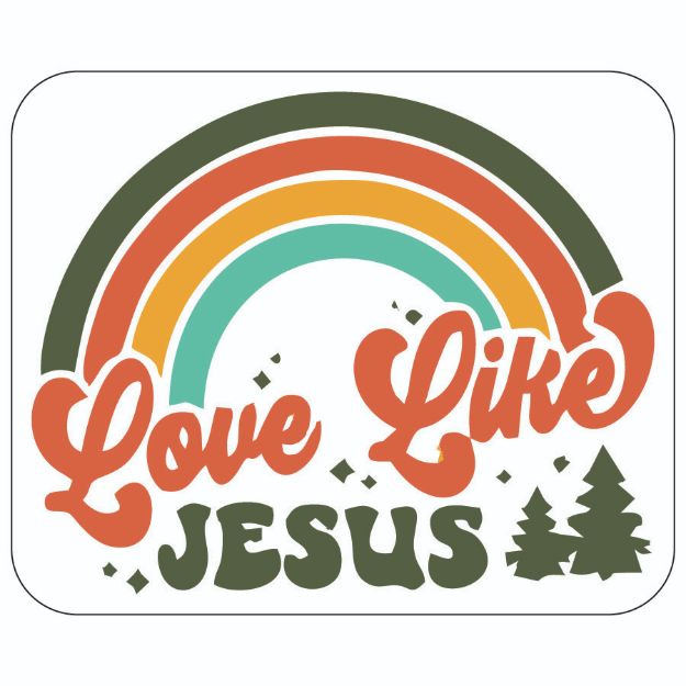 Picture of Die Cut Magnet - Love Like Jesus