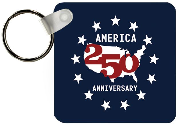 Picture of America 250th Anniversary Key Chain