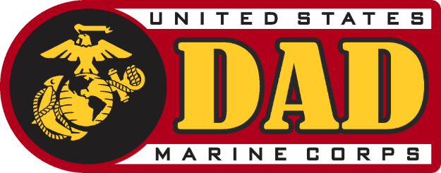 Picture of Sticker - United States Marine Corps Dad