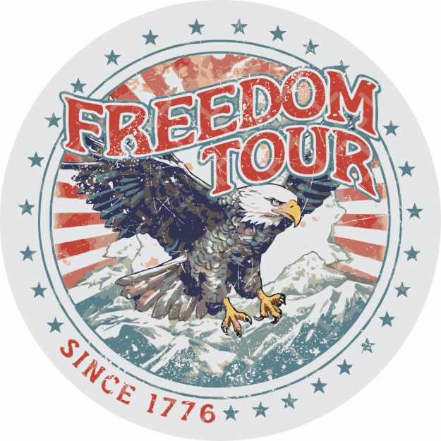 Picture of Sticker - Freedom Tour Since 1776