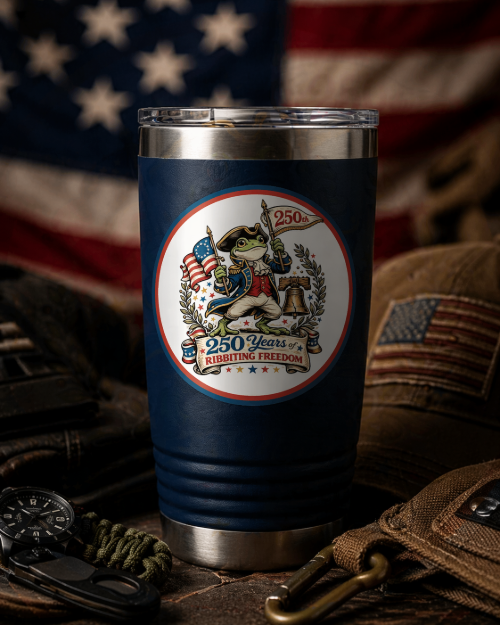 Picture of Sticker - America 250th Anniversary Frog