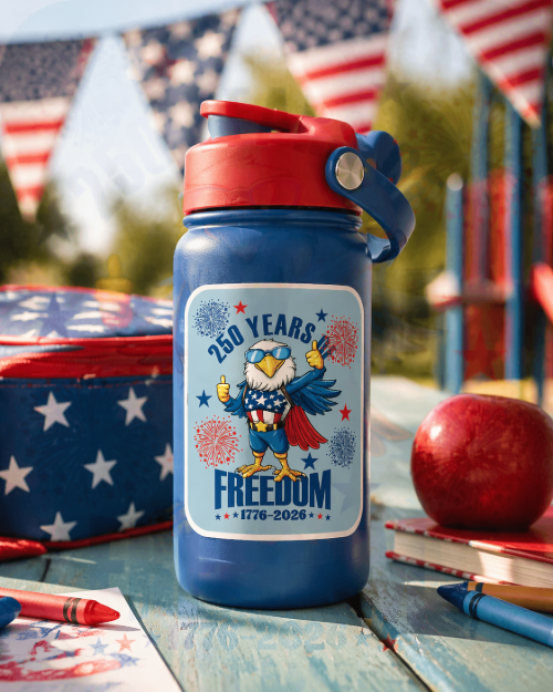 Picture of Sticker - 250 Years of Freedom Eagle