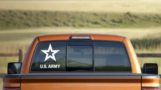 Vinyl Transfer - Army Star Jumbo 12"
