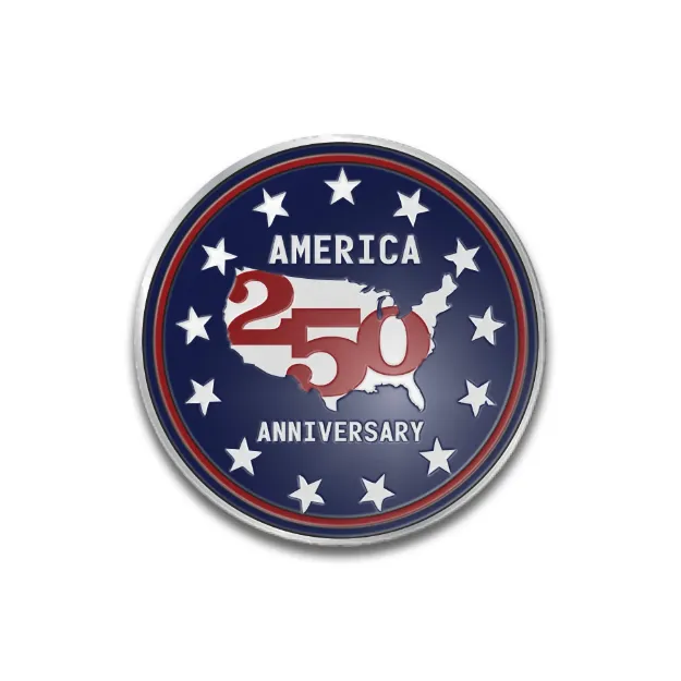 America's 250th Anniversary Lapel Pin