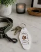 Dog Mom Hotel Keytag