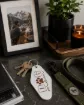 Dog Mom Hotel Keytag