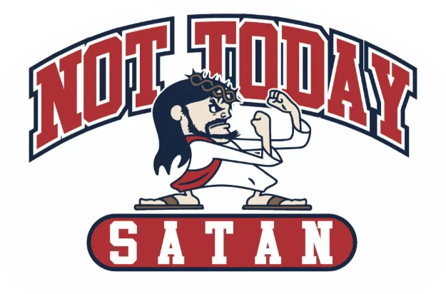 Sticker - Not Today Satan