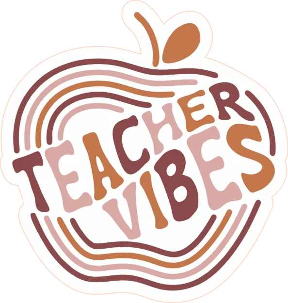Sticker - Teacher Vibes