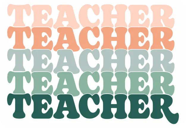 Sticker - Teacher Repeat
