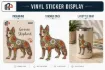 Sticker - Flowered German Shepard