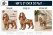 Sticker - Flowered Cocker Spaniel