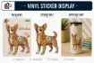 Sticker - Flowered Chihuahua