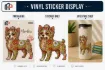 Sticker - Flowered Yorkie