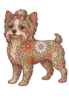 Sticker - Flowered Yorkie