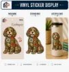 Sticker - Flowered Cockapoo
