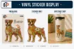 Sticker - Flowered Boxer
