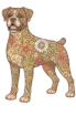 Sticker - Flowered Boxer