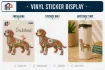 Sticker - Flowered Dashund
