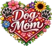 Sticker - Dog Mom Heart
