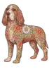 Sticker - Flowered Bloodhound