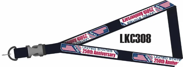 America 250th Anniversary Lanyard