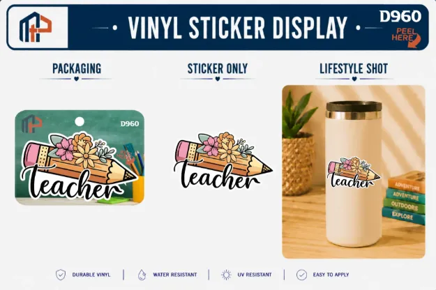 Sticker - Teacher Pencil