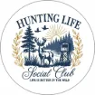 Round Magnet - Hunting Life Social Club