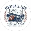 Round Magnet - Football Life Social Club