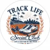Round Magnet - Track Life Social Club