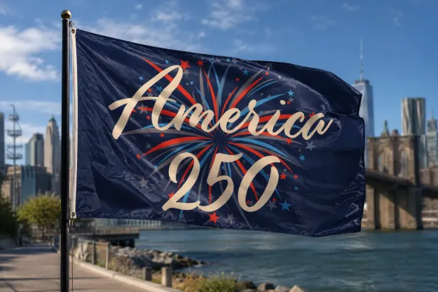 America 250th Anniversary Flag