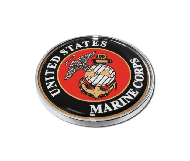 Mini Auto Emblem - USMC Crest