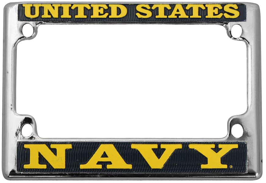 Mitchell Proffitt M01 United States Marines Motorcycle License Plate Frame Plastic 