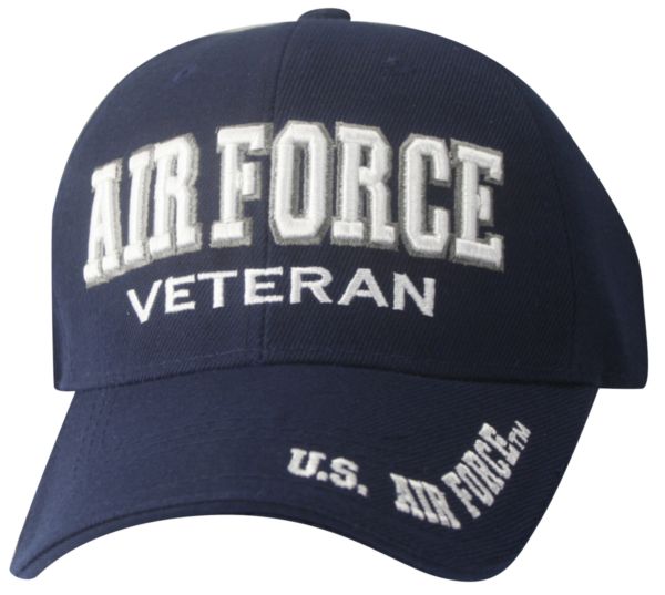 NEW U.S AIR FORCE VETERAN COYOTE BROWN HAT 3D EMBROIDERED OFFICIAL BALL CAP 