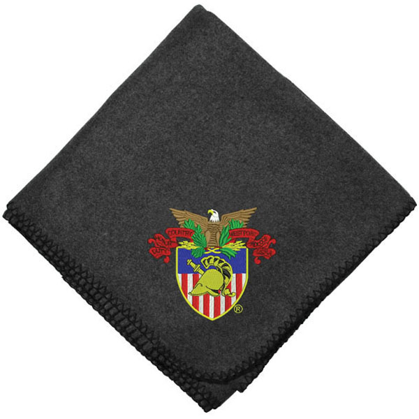 U.S Air Force with Hap Arnold Wing Logo Direct Embroidered on Ultra Leather Fabric Tri Fold Wallet 