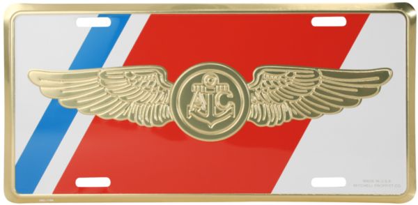 US Marine Corps F-8 Crusader License Plate - US Marine Corps Aircraft  License Plates 