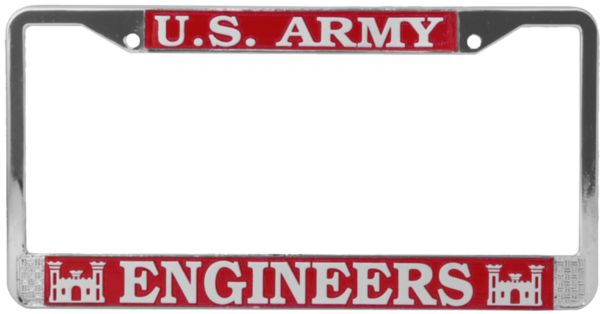 Mitchell Proffitt M01 Plastic United States Marines Motorcycle License Plate Frame 
